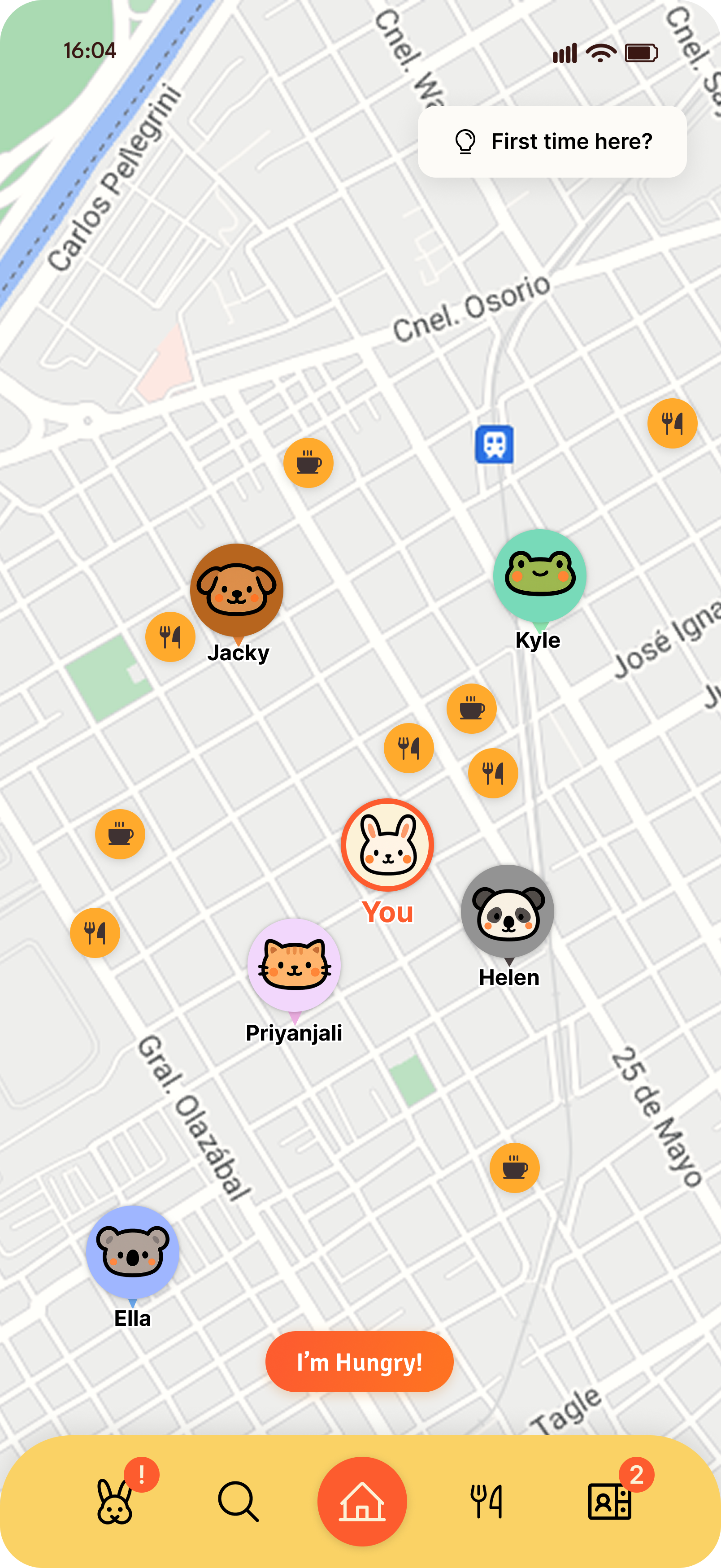 Restaurant Matching UI Static