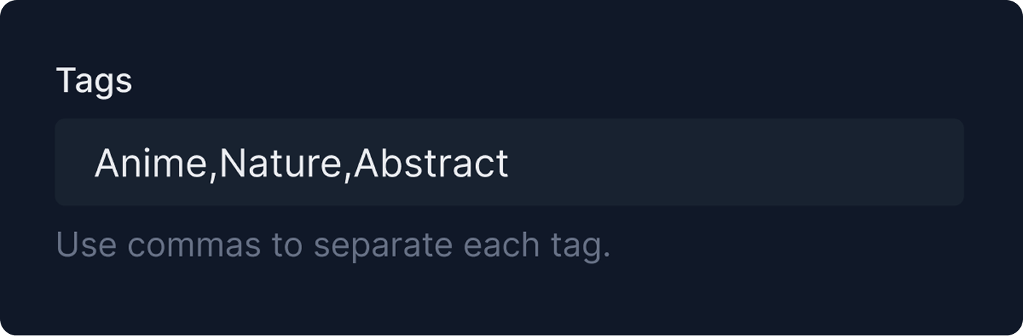 Before Tagging Experience UI